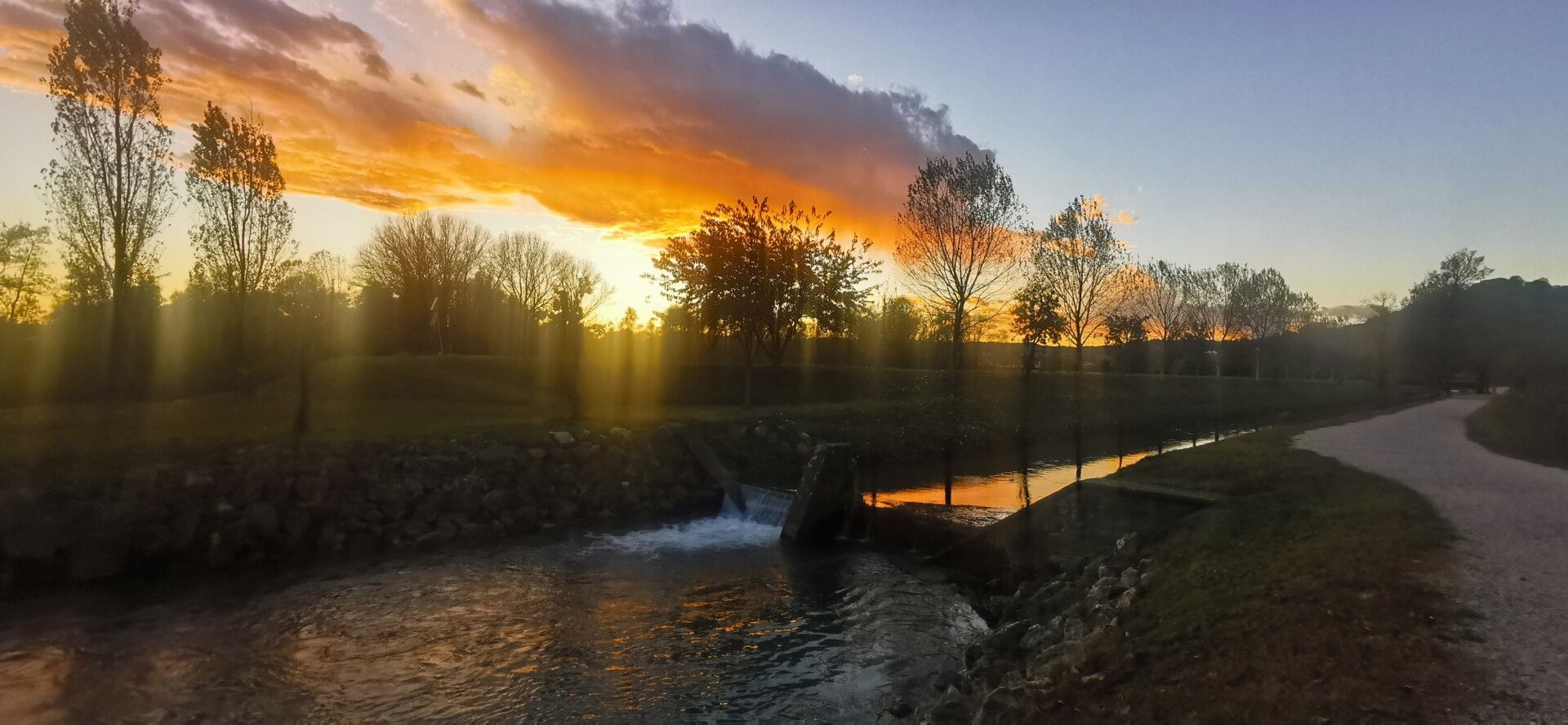 Tramonto sul Retrone